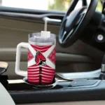 personalized ball state cardinals chevron layers red curved tumbler best selling.webp