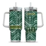 personalized baylor bears bold diamonds green curved tumbler best selling.webp