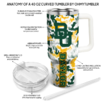 personalized baylor bears camo mashup green white curved tumbler best selling.webp