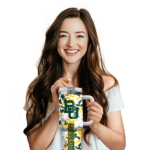 personalized baylor bears camo mashup green white curved tumbler best selling.webp