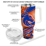 personalized boise state broncos abstract paths orange curved tumbler best selling.webp