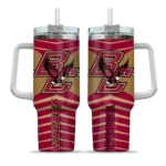 personalized boston college eagles chevron layers maroon curved tumbler best selling.webp