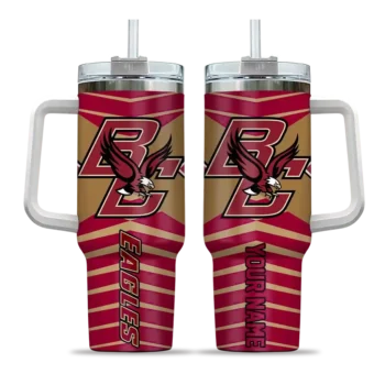 personalized boston college eagles chevron layers maroon curved tumbler best selling.webp