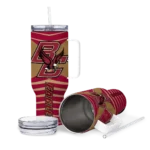 personalized boston college eagles chevron layers maroon curved tumbler best selling.webp