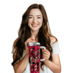 personalized boston college eagles claw cut maroon black curved tumbler best selling.webp
