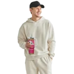 personalized boston college eagles heart helmet motif maroon curved tumbler best selling.webp