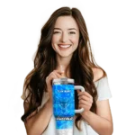 personalized buffalo bulls geometric prism royal blue curved tumbler best selling.webp