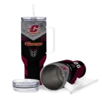 personalized central michigan chippewas arrow armor maroon black curved tumbler best selling.webp