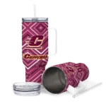 personalized central michigan chippewas bold diamonds maroon curved tumbler best selling.webp
