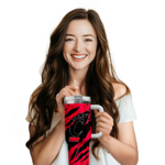 personalized-cincinnati-bearcats-claw-cut-red-black-curved-tumbler-best-selling.webp