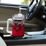 personalized-cincinnati-bearcats-hex-texture-red-curved-tumbler-best-selling.webp