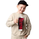 personalized-cincinnati-bearcats-hexagon-armor-red-curved-tumbler-best-selling.webp