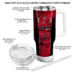 personalized-cincinnati-bearcats-hexagon-armor-red-curved-tumbler-best-selling.webp