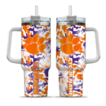 personalized-clemson-tigers-camo-mashup-orange-white-curved-tumbler-best-selling.webp