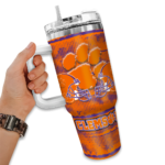 personalized-clemson-tigers-honey-streaks-orange-curved-tumbler-best-selling.webp