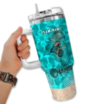 personalized-coastal-carolina-chanticleers-geometric-prism-green-curved-tumbler-best-selling.webp