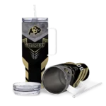 personalized-colorado-buffaloes-arrow-armor-gold-black-curved-tumbler-best-selling.webp