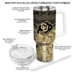 personalized-colorado-buffaloes-chevron-stripe-gold-curved-tumbler-best-selling.webp