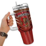 personalized-cornell-big-red-hex-texture-red-curved-tumbler-best-selling.webp