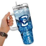personalized-creighton-bluejays-chevron-stripe-blue-curved-tumbler-best-selling.webp