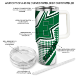personalized-eastern-michigan-eagles-arrow-burst-green-curved-tumbler-best-selling.webp