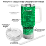 personalized-eastern-michigan-eagles-geometric-prism-green-curved-tumbler-best-selling.webp