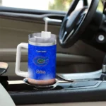personalized florida gators geometric prism blue curved tumbler best selling.webp