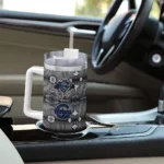 personalized georgetown hoyas superman shield blue gray curved tumbler best selling.webp