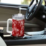 personalized indiana hoosiers burst swirl red curved tumbler best selling.webp