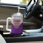 personalized james madison dukes hex texture purple curved tumbler best selling.webp