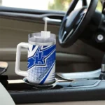 personalized kentucky wildcats arrow burst blue curved tumbler best selling.webp