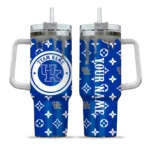 personalized kentucky wildcats bullseye drips blue curved tumbler best selling.webp