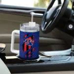 personalized la tech claw cut blue black curved tumbler best selling.webp