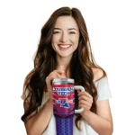 personalized la tech hex texture blue curved tumbler best selling.webp