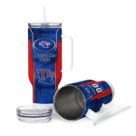 personalized la tech hexagon armor blue curved tumbler best selling.webp