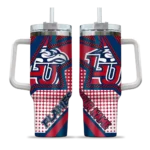 personalized liberty flames arrow burst red curved tumbler best selling.webp