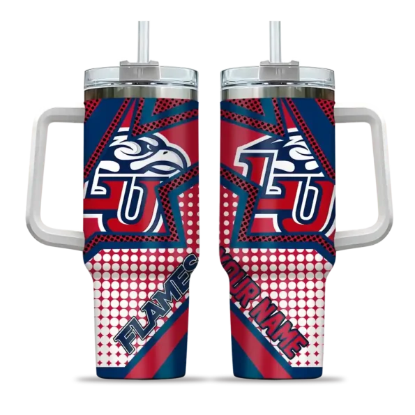personalized liberty flames arrow burst red curved tumbler best selling.webp