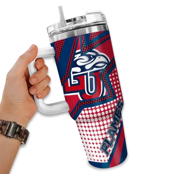personalized liberty flames arrow burst red curved tumbler fashion forward.webp