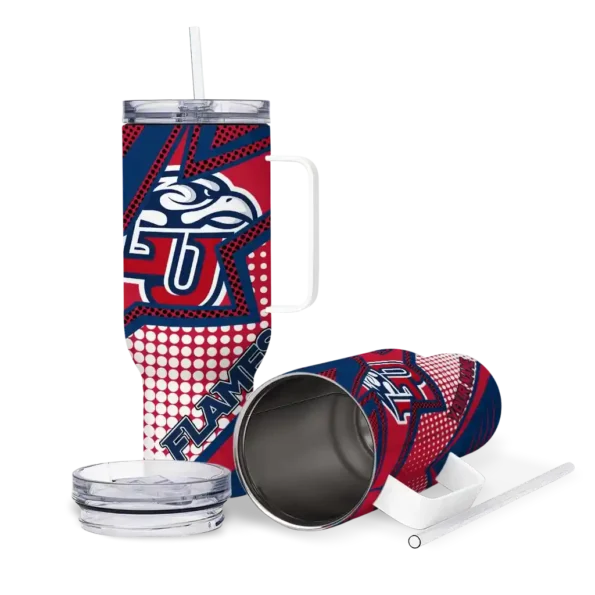 personalized liberty flames arrow burst red curved tumbler high quality.webp