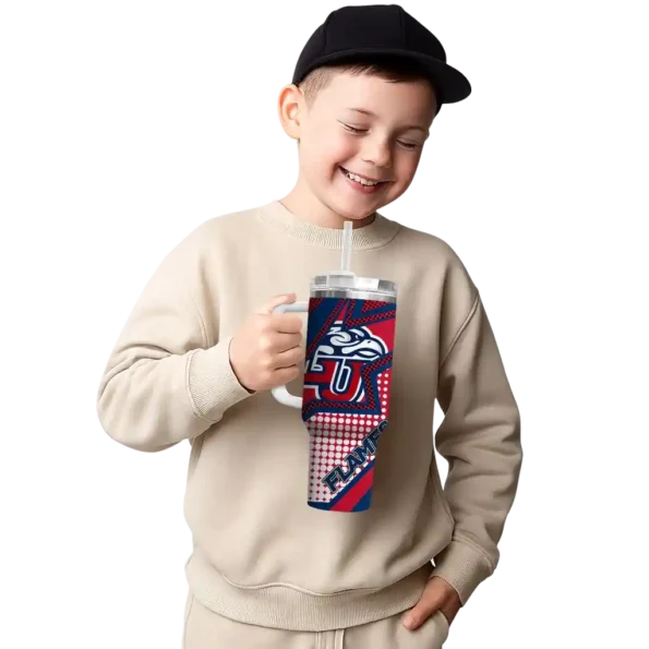personalized liberty flames arrow burst red curved tumbler latest model.webp