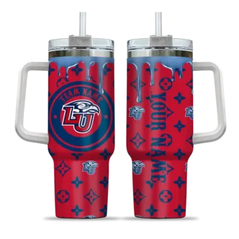 personalized liberty flames bullseye drips red curved tumbler best selling.webp