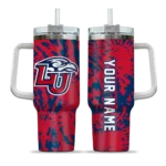 personalized liberty flames burst swirl red curved tumbler best selling.webp