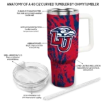 personalized liberty flames burst swirl red curved tumbler best selling.webp