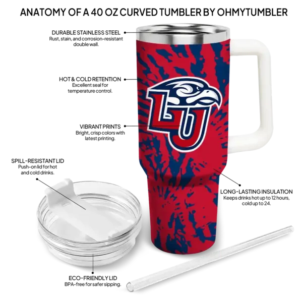 personalized liberty flames burst swirl red curved tumbler new arrival.webp