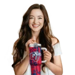 personalized liberty flames burst swirl red curved tumbler best selling.webp