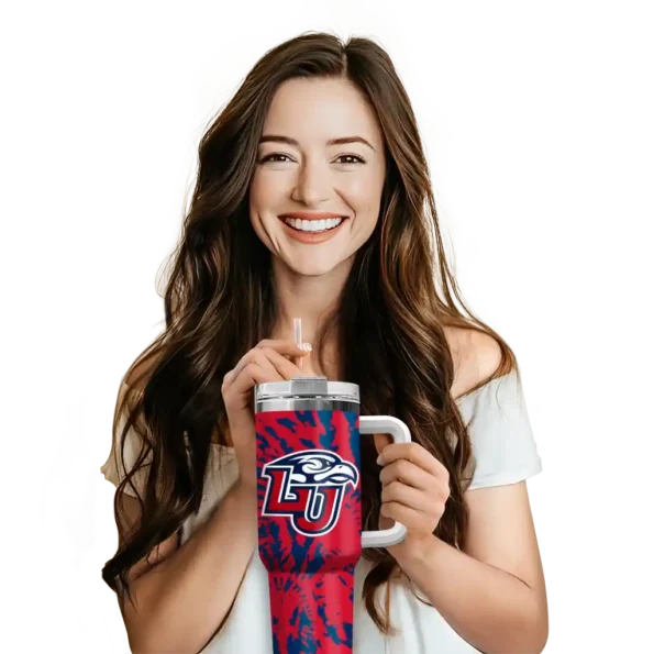 personalized liberty flames burst swirl red curved tumbler premium grade.webp
