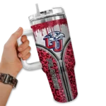 personalized liberty flames leopard zipper red curved tumbler best selling.webp