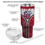 personalized liberty flames leopard zipper red curved tumbler best selling.webp