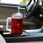 personalized louisville cardinals burst swirl red curved tumbler best selling.webp