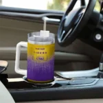 personalized lsu tigers gradient dots purple curved tumbler best selling.webp
